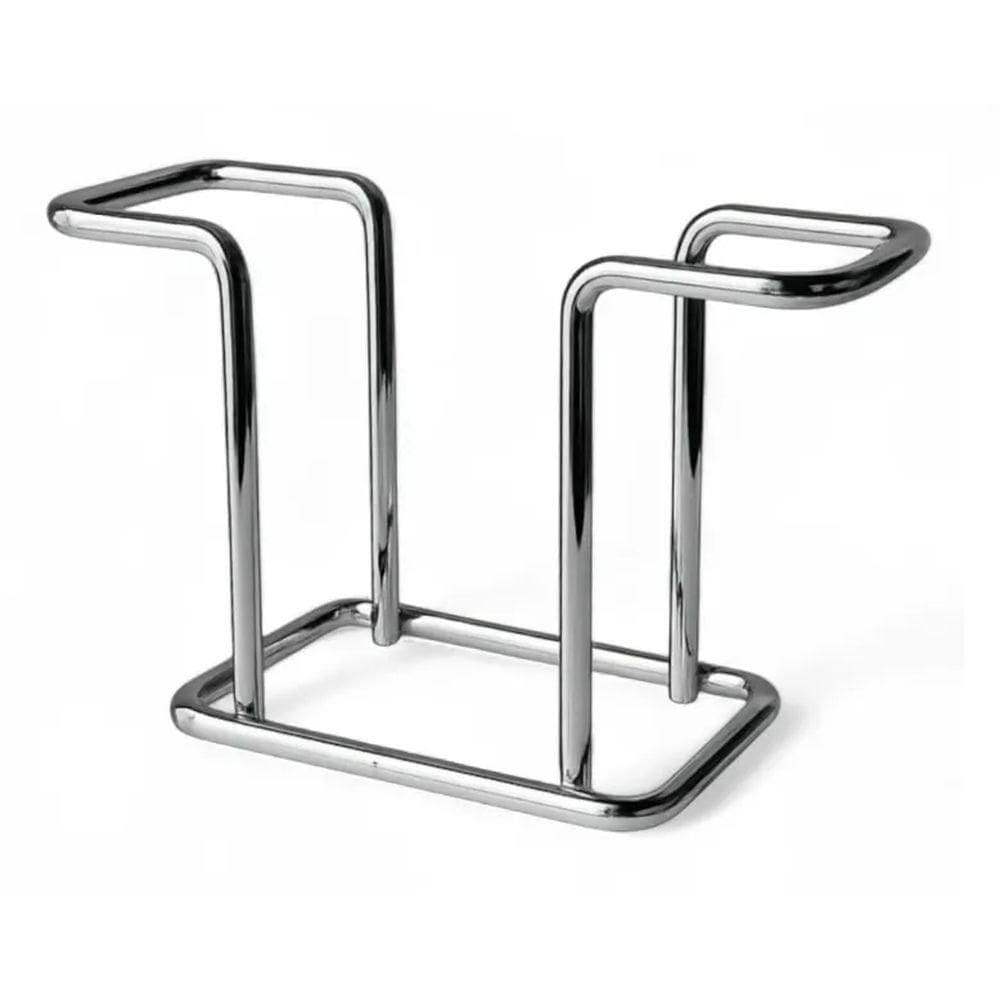 Porta Guardanapo Hungria Cromado - 12x8 cm - 25.15C - Duler