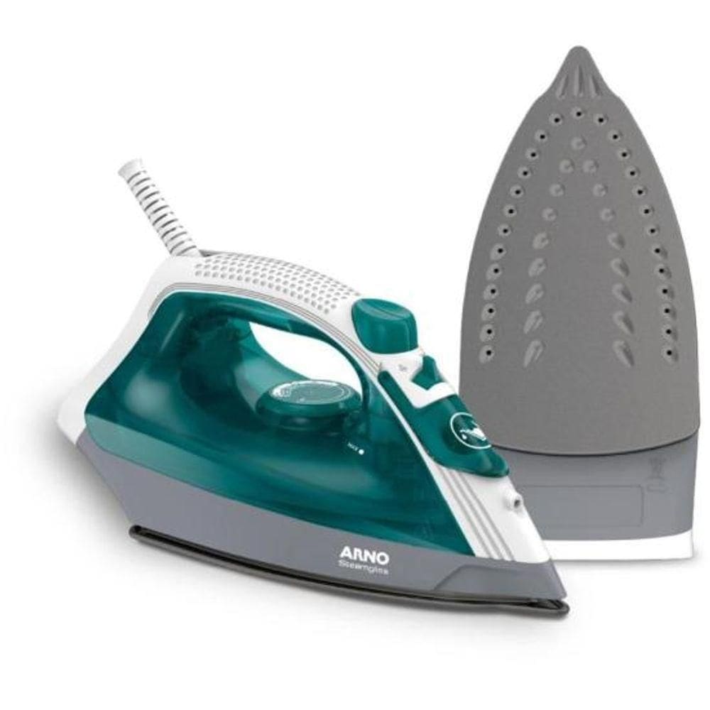 Ferro A Vapor Arno Steamgliss Com Base Antiaderente Fsgp 110V