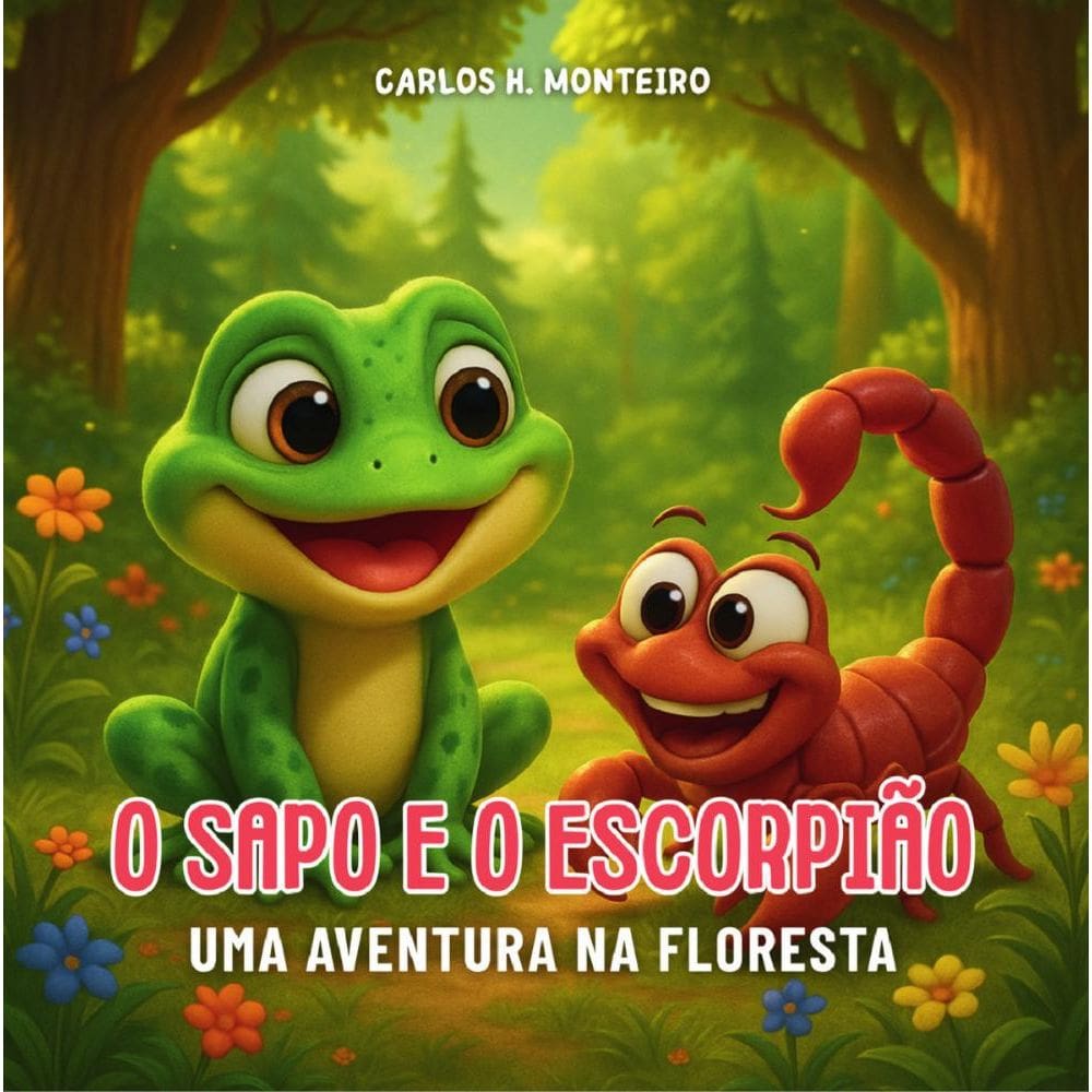O Sapo e o Escorpião: Uma Aventura na Floresta