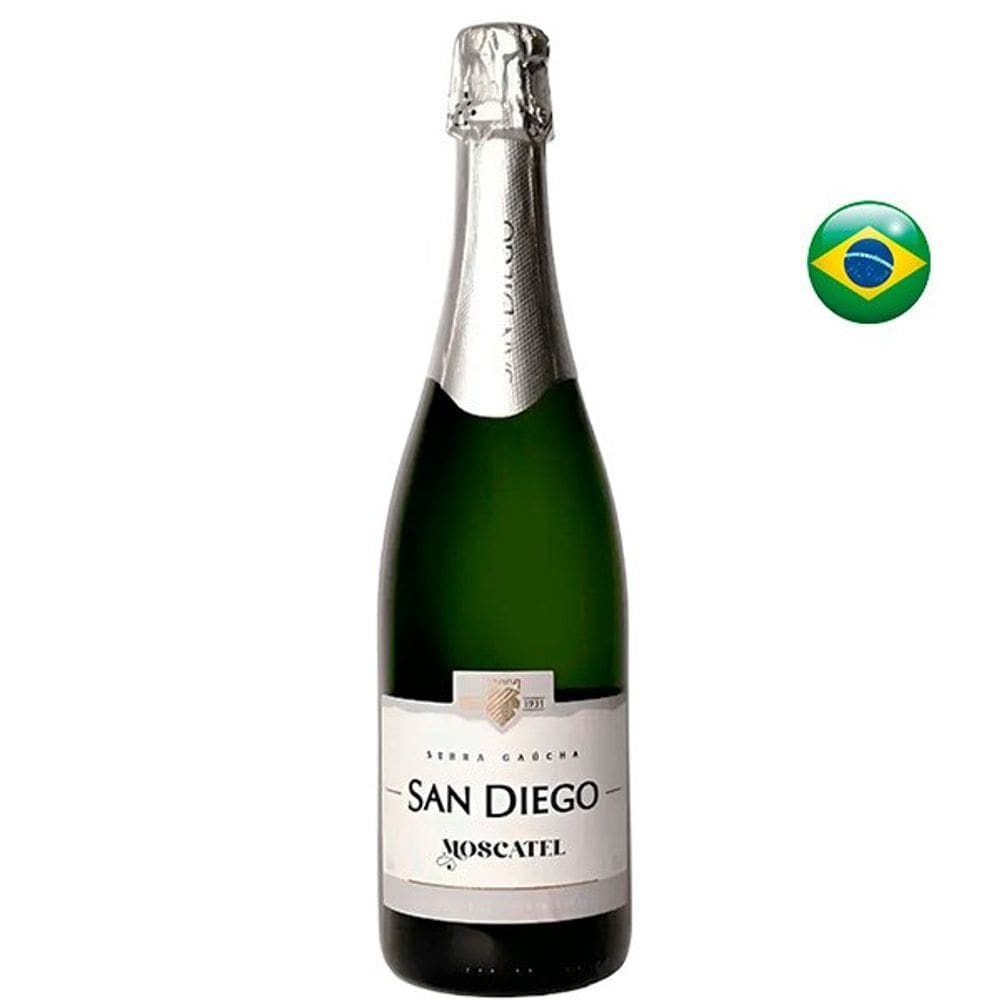 Espumante Brasileiro San Diego Moscatel Branco