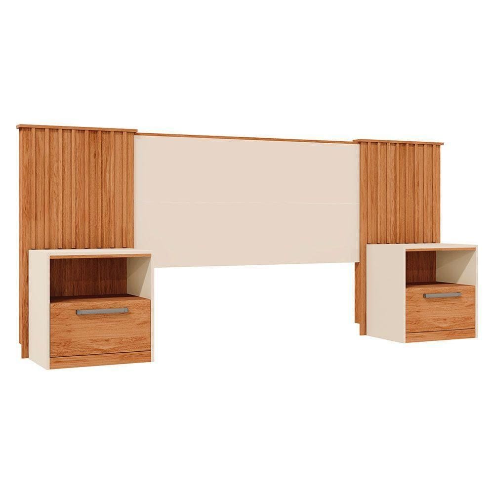 Cabeceira Cama De Casal Extensível Marrom Lucius Caemmun