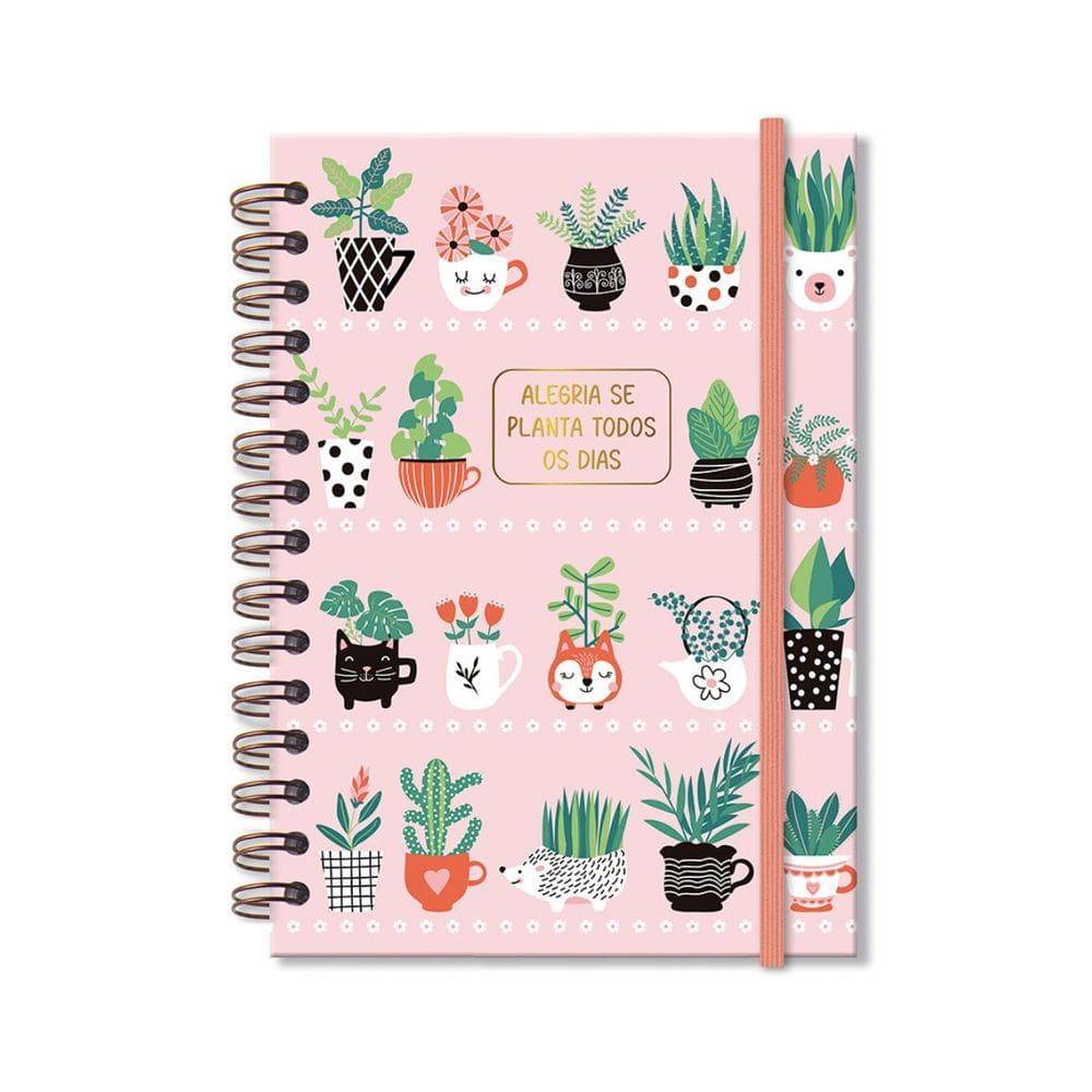 Planner Diario Plantinhas Fina Ideia