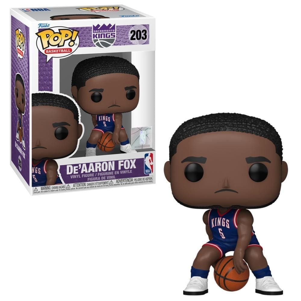 Boneco Funko Pop Nba Kings - De`Aaron Fox