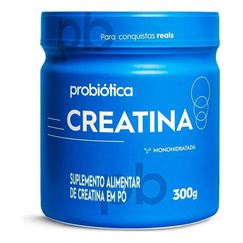 Creatina 300G Monohidratada 100% Pura Probiotica Sabor