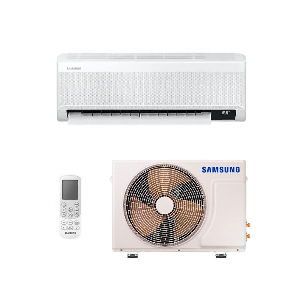 Ar Condicionado Split Hi Wall Samsung Windfree Connect Inverter 22000 BTUs Frio R-410a 220V