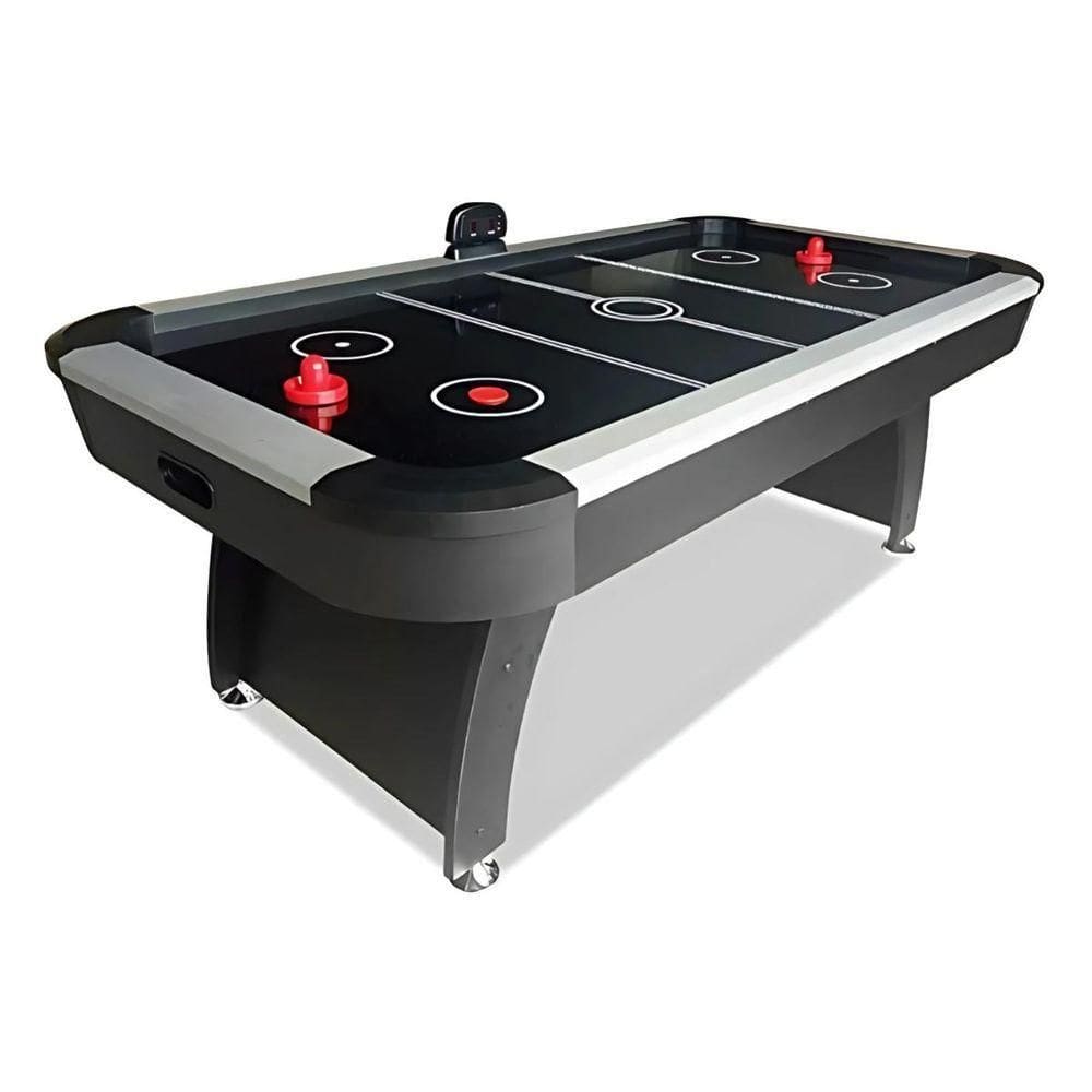 Mesa Air Hockey Ahead Sports Profissional Preto E Branco