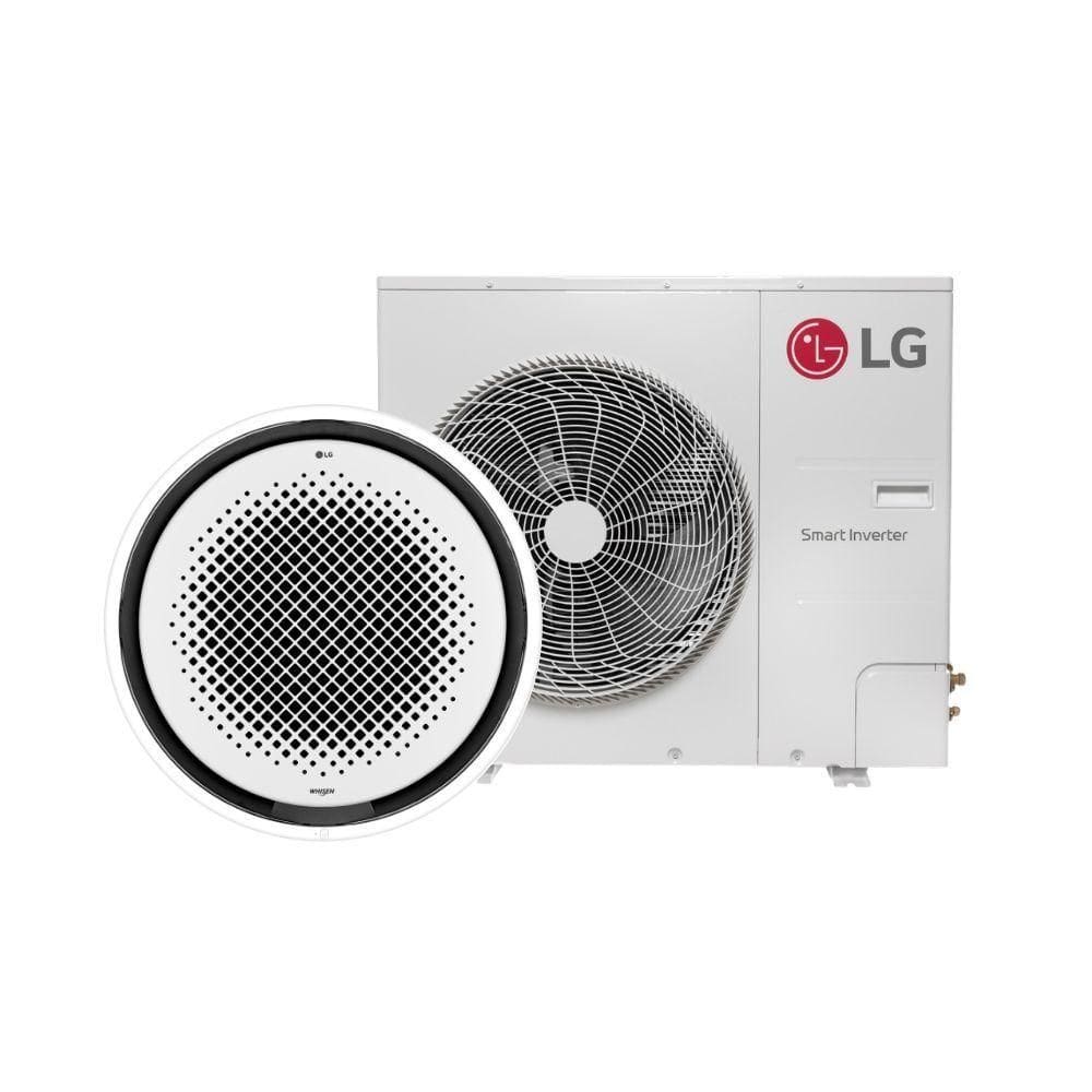 Ar Condicionado Split Cassete Round LG 36000 BTUs Quente e Frio Inverter 220V R32 (ZTUW36GYLAA.ANWZBR1)
