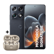 Kit smartphone motorola signature e fone moto buds loop Swarovski Champagne