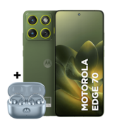 Kit smartphone motorola edge 70 512GB e fone moto buds loop Swarovski Ice Melt