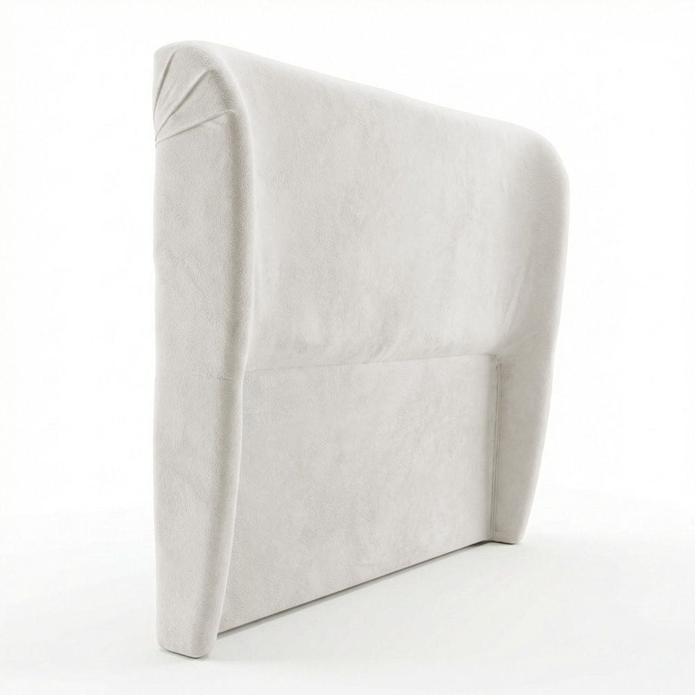 Cabeceira Para Cama Box King Size Liah 195cm Bouclê Branco - Abmaza