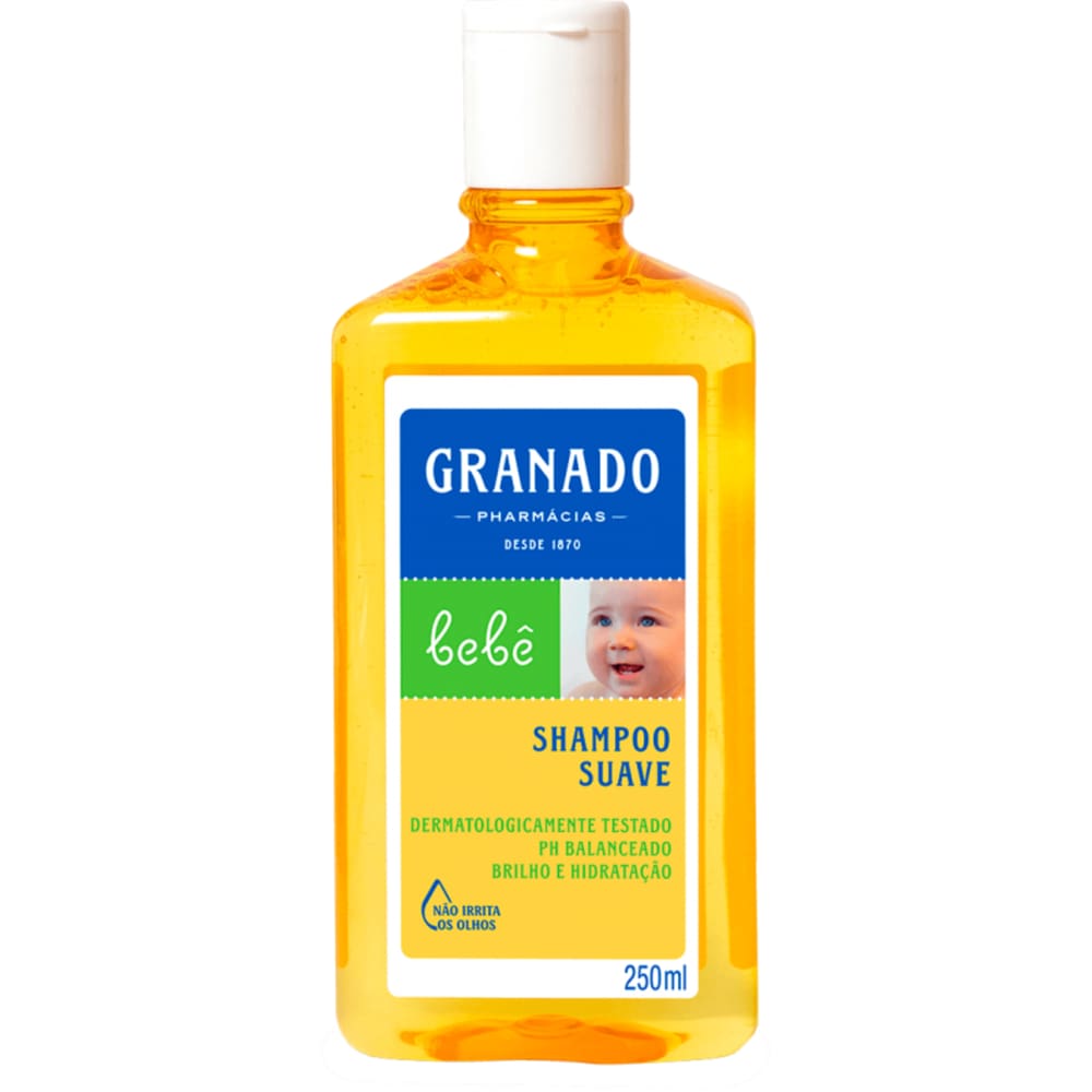 Shampoo Suave Tradicional Granado Bebê 250ml