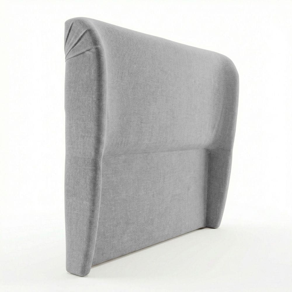 Cabeceira Para Cama Box Queen Size Liah 160cm Linho Cinza - Abmaza