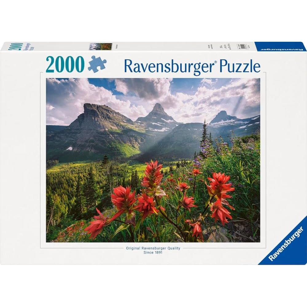 Puzzle 2000 Peças Montanha Intocável Ravensburger 12001415