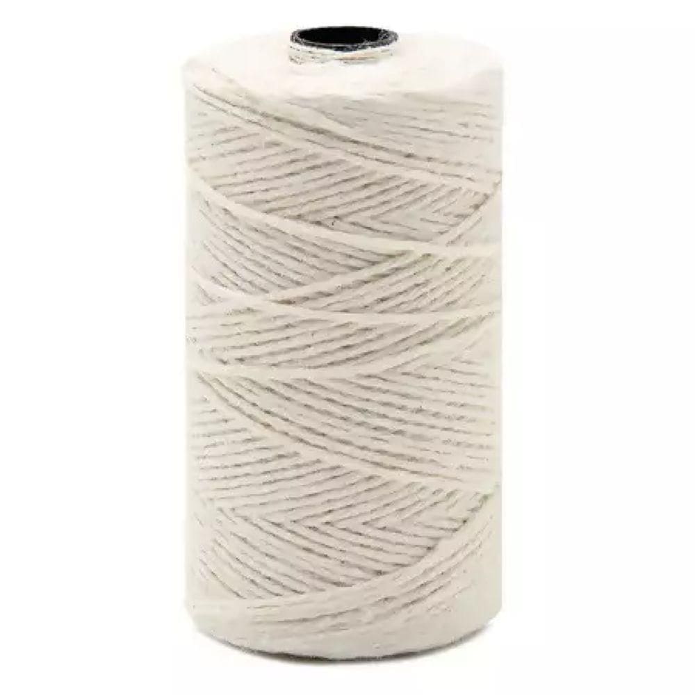 Barbante Escolar Cru 4 Fios Rolo com 100GR 152M - EuroRoma