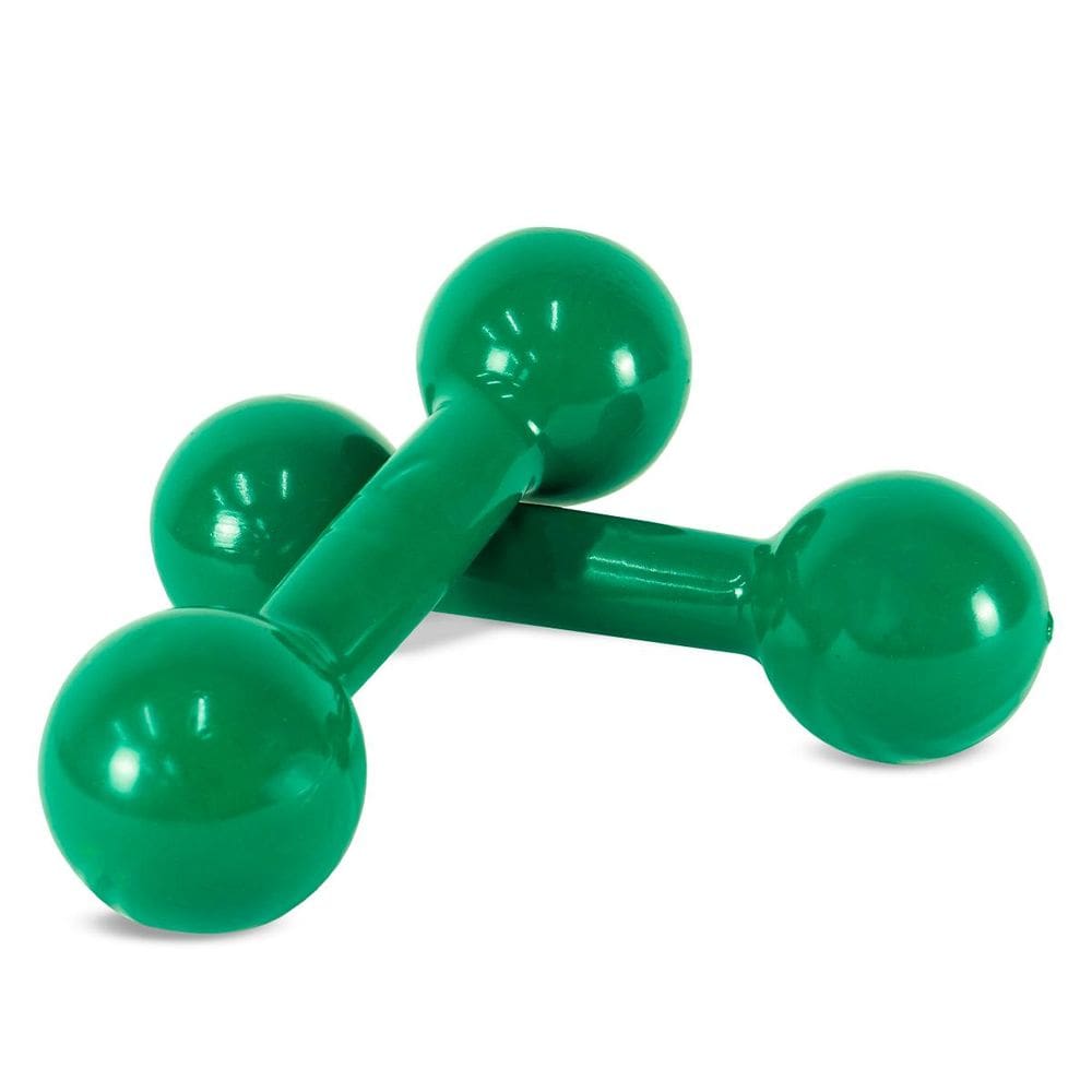 Par de Halteres 1kg Emborrachados para Musculação e Exercícios Pesos de Mão e Dumbbells para Treino em Casa Consport