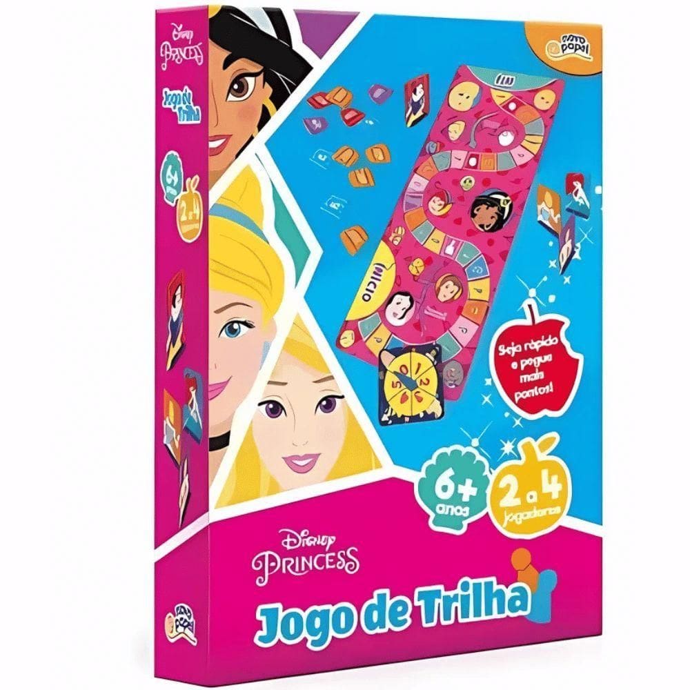 Jogo De Trilha Princesas Disney - Toyster