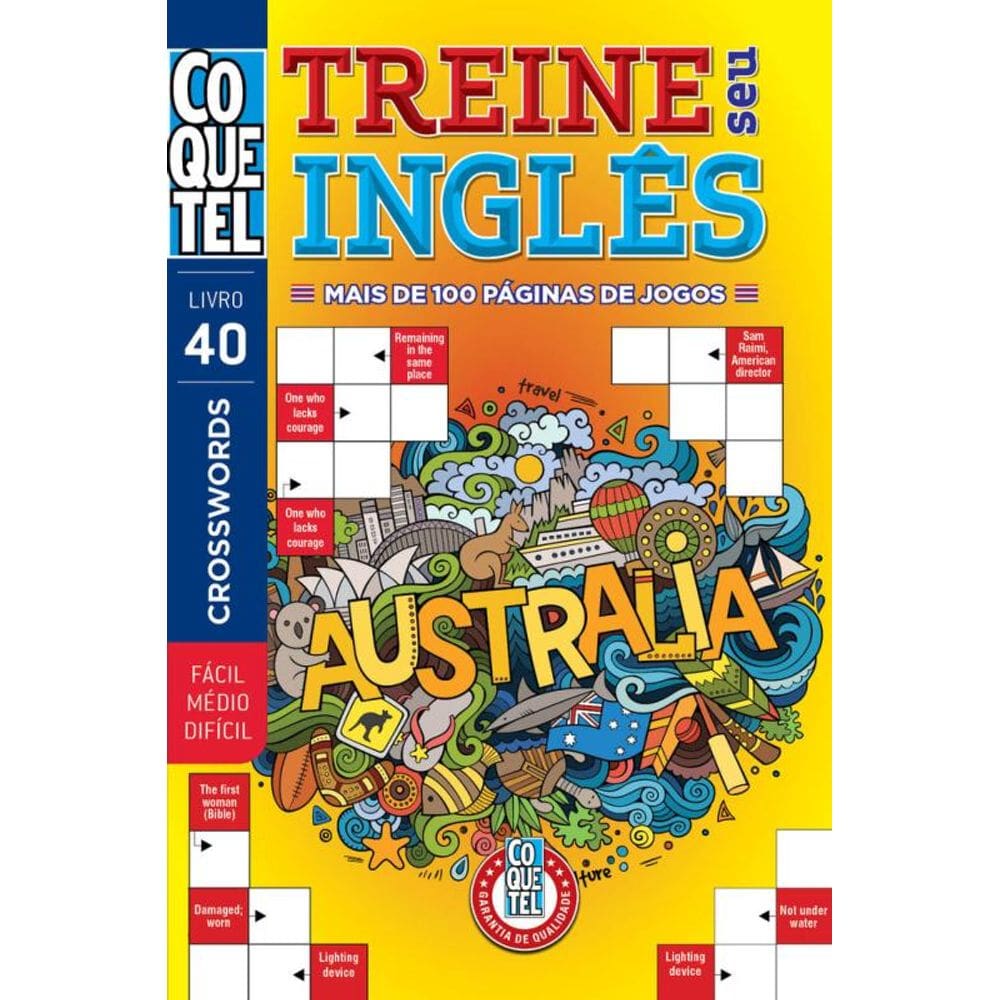 Livro Coquetel Treine Seu Inglês 40
