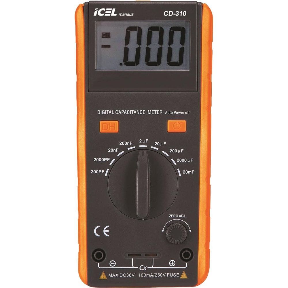 Capacímetro Digital 200pf A 20milif Cd-310 Icel