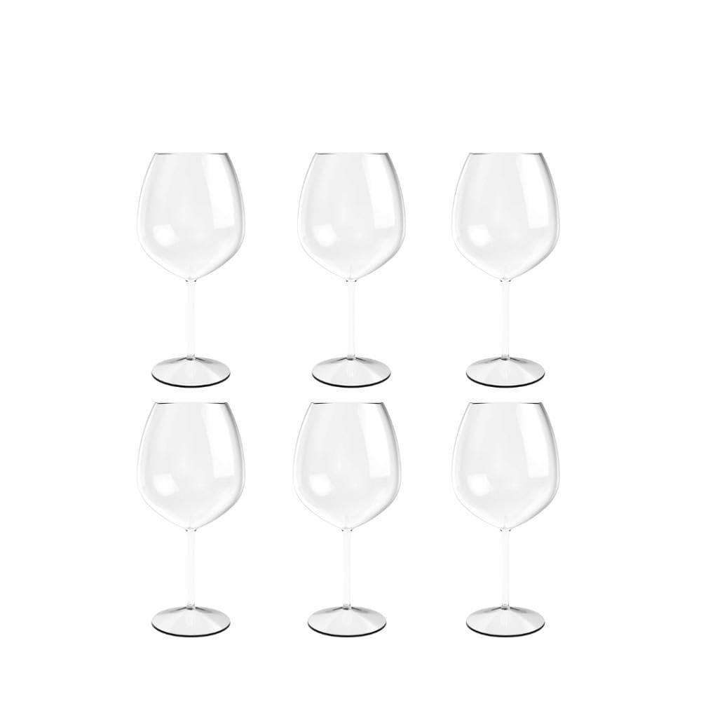Conjunto de Taças para Vinho 6 peças