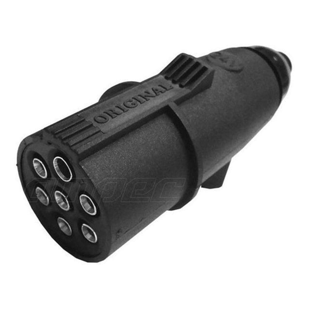 Tomada Eletrica Caminhao Carreta Macho 7 Polos