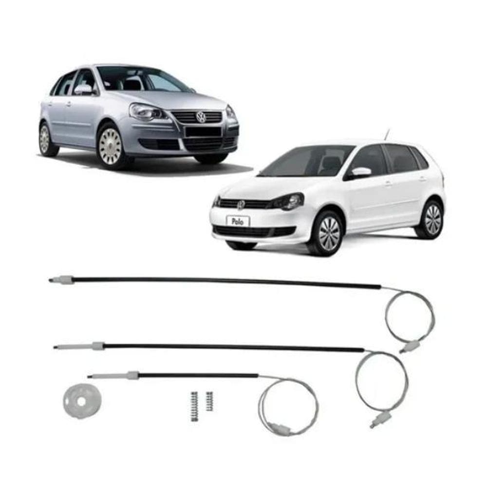 Kit Reparo De Maquina De Vidro Elétrico Polo 2002