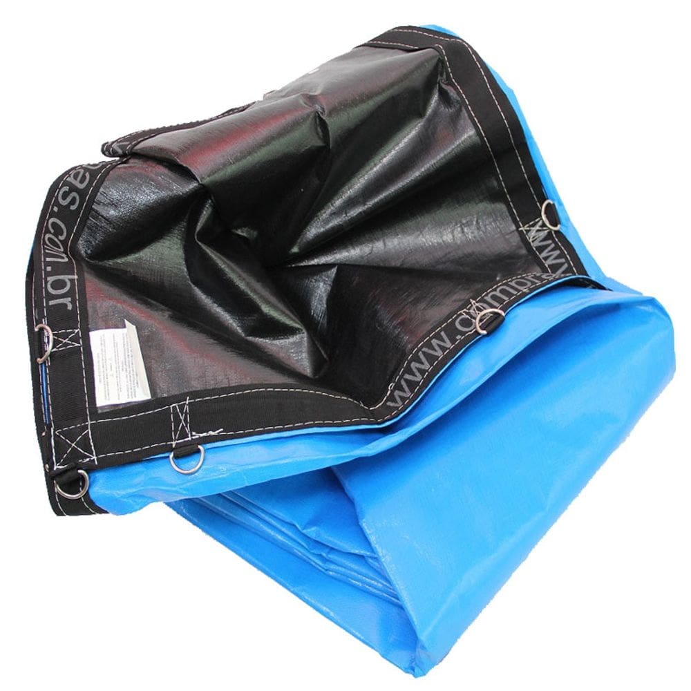 Lona pppe 7,5x3 mt lago ornamental tanque de peixes cisterna