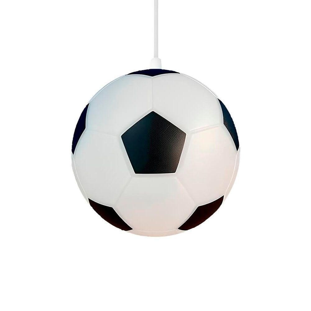 Luminária Lustre Pendente Bola De Futebol Bivolt