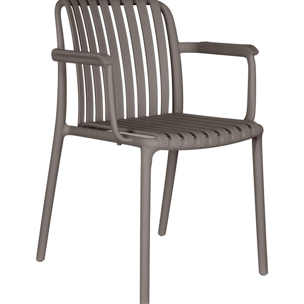 Cadeira para Jardim em Polipropileno Tulum Cinza