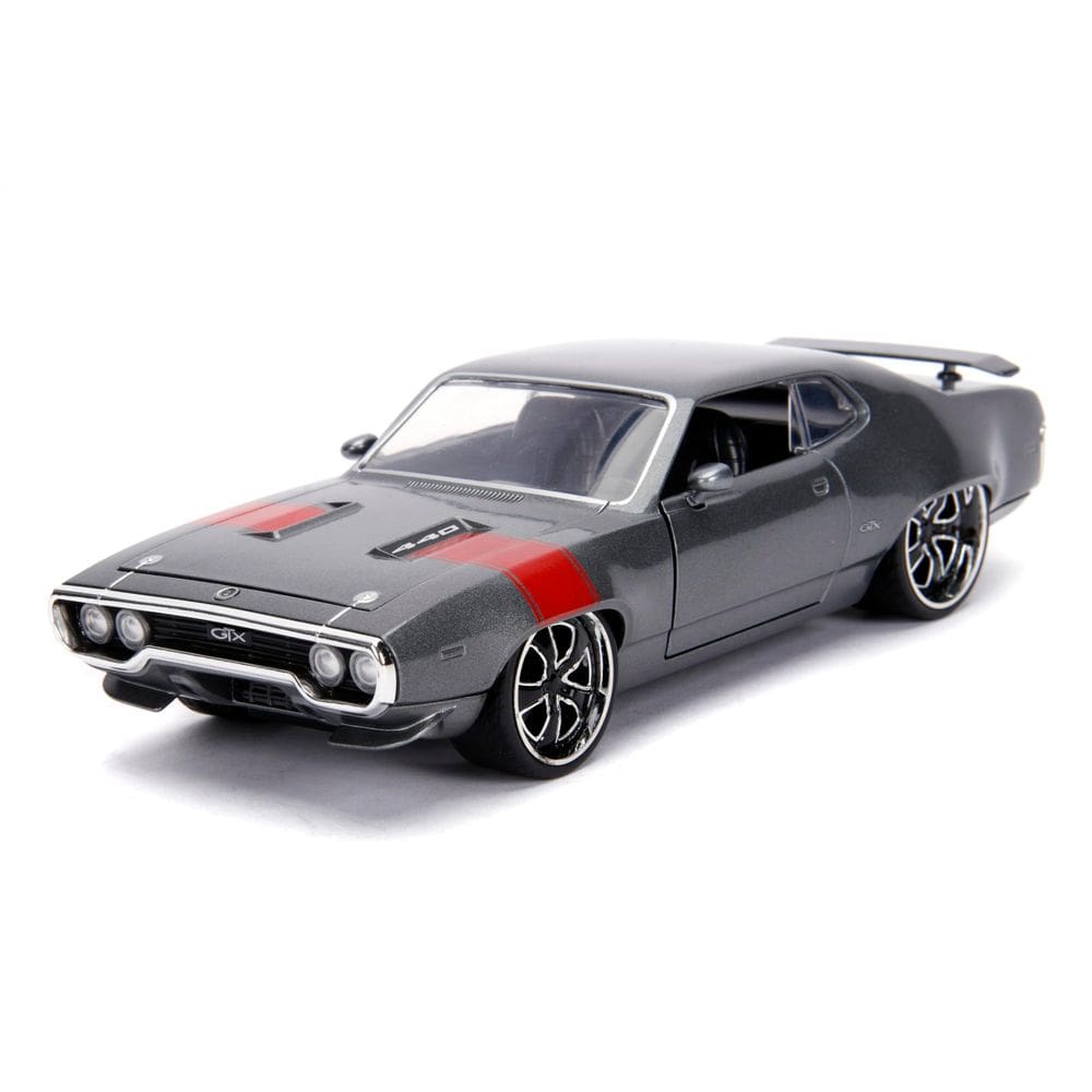 Carro fundido sob pressão Jada Big Time Muscle 1972 Plymouth GTX 1:24