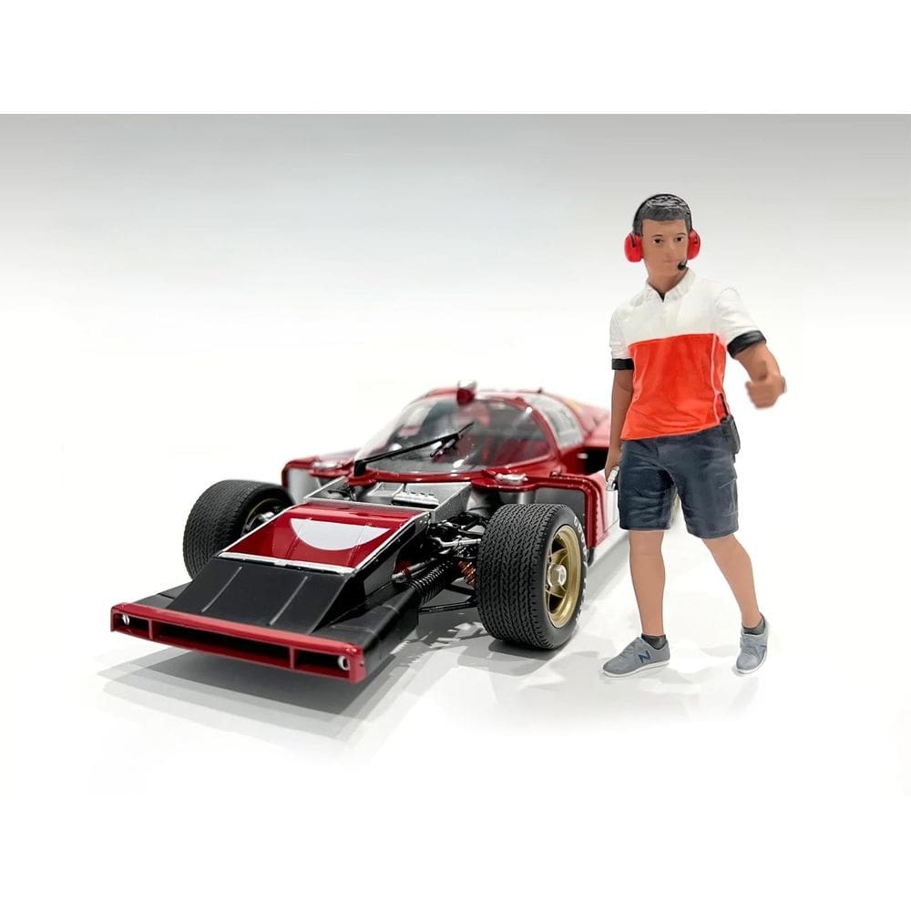 Figura American Diorama Race Crew #2, escala 1/18, AD-19002