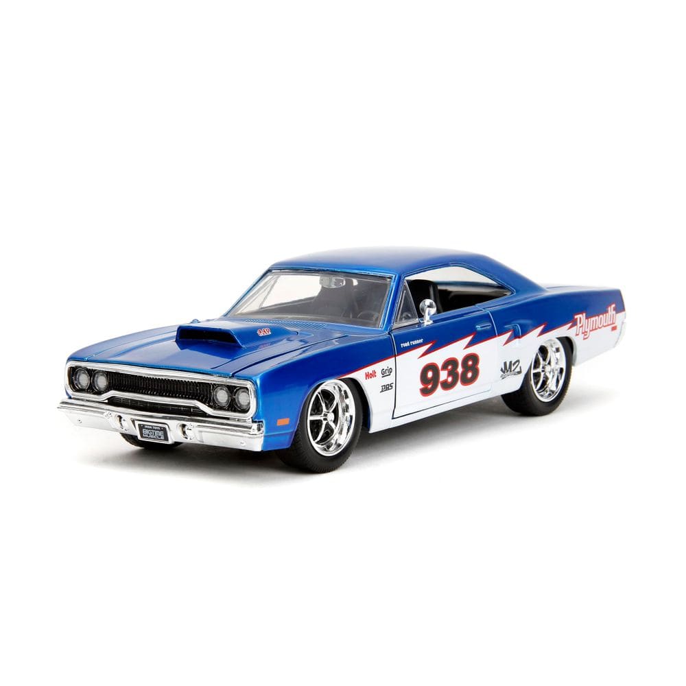 Carro fundido Jada Toys Big Time Muscle 1:24 1970 Roadrunner
