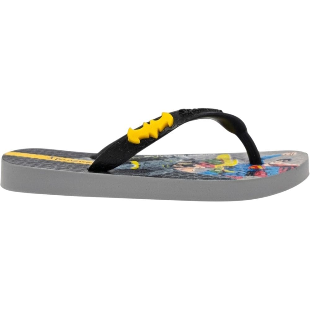 Chinelo Infantil Menino Dedo Casual Dia a Dia Passeio Escola Liga Da Justica 27484