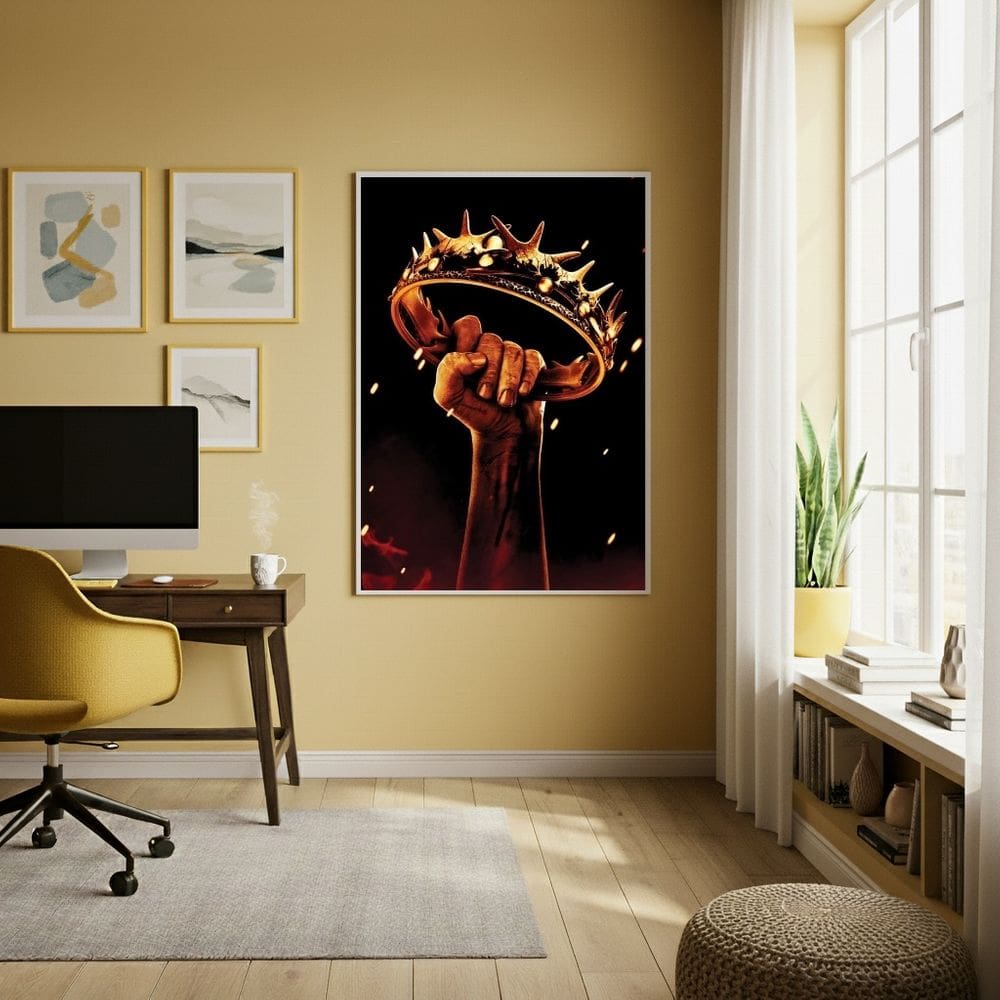 Quadro Decorativo Game Of Thrones - 70x50cm