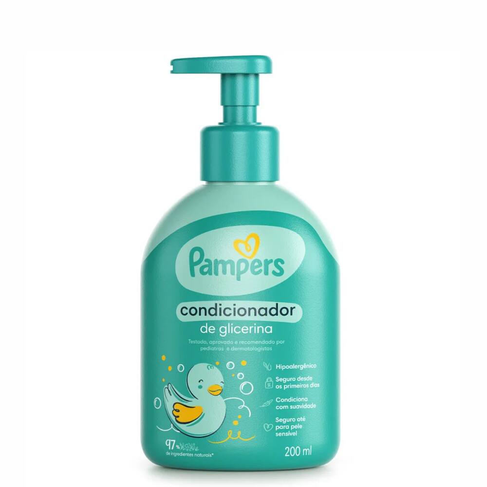 Condicionador de Glicerina Pampers 200ml