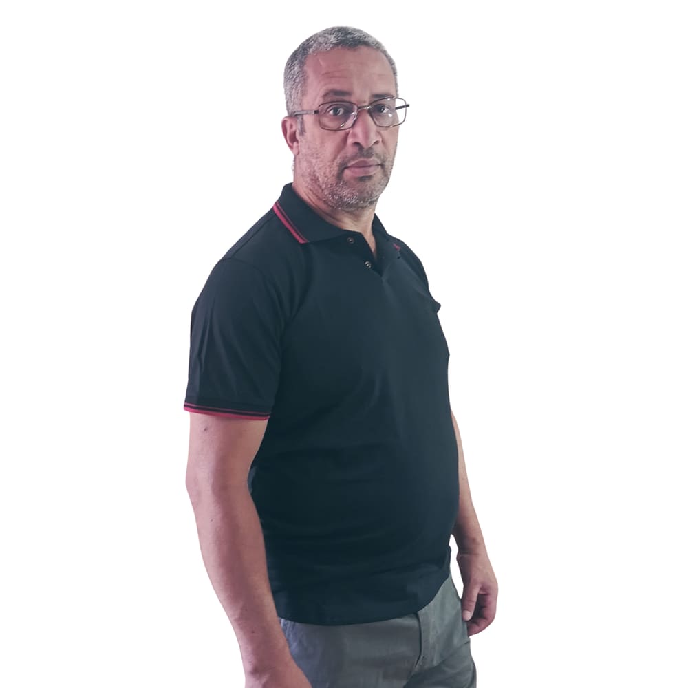 Camisa Gola Polo Masculina Listrada Manga Curta - Estilo Clássico, Conforto e Qualidade em uma Só Peça!