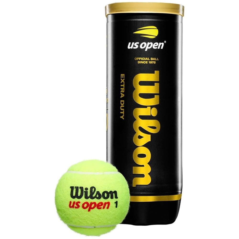 Bolas de Tênis All Court US Open Extra Duty 3 Peças Tubo com Tampa Wilson