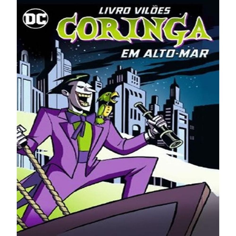 Livro Viloes - Coringa - Em Alto-Mar