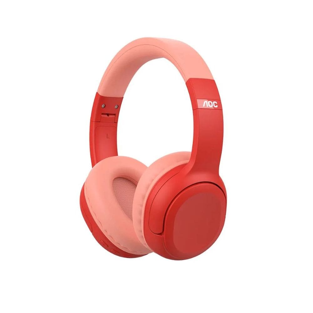Headphone Infantil AOC Gi Neto Aventureira Vermelho