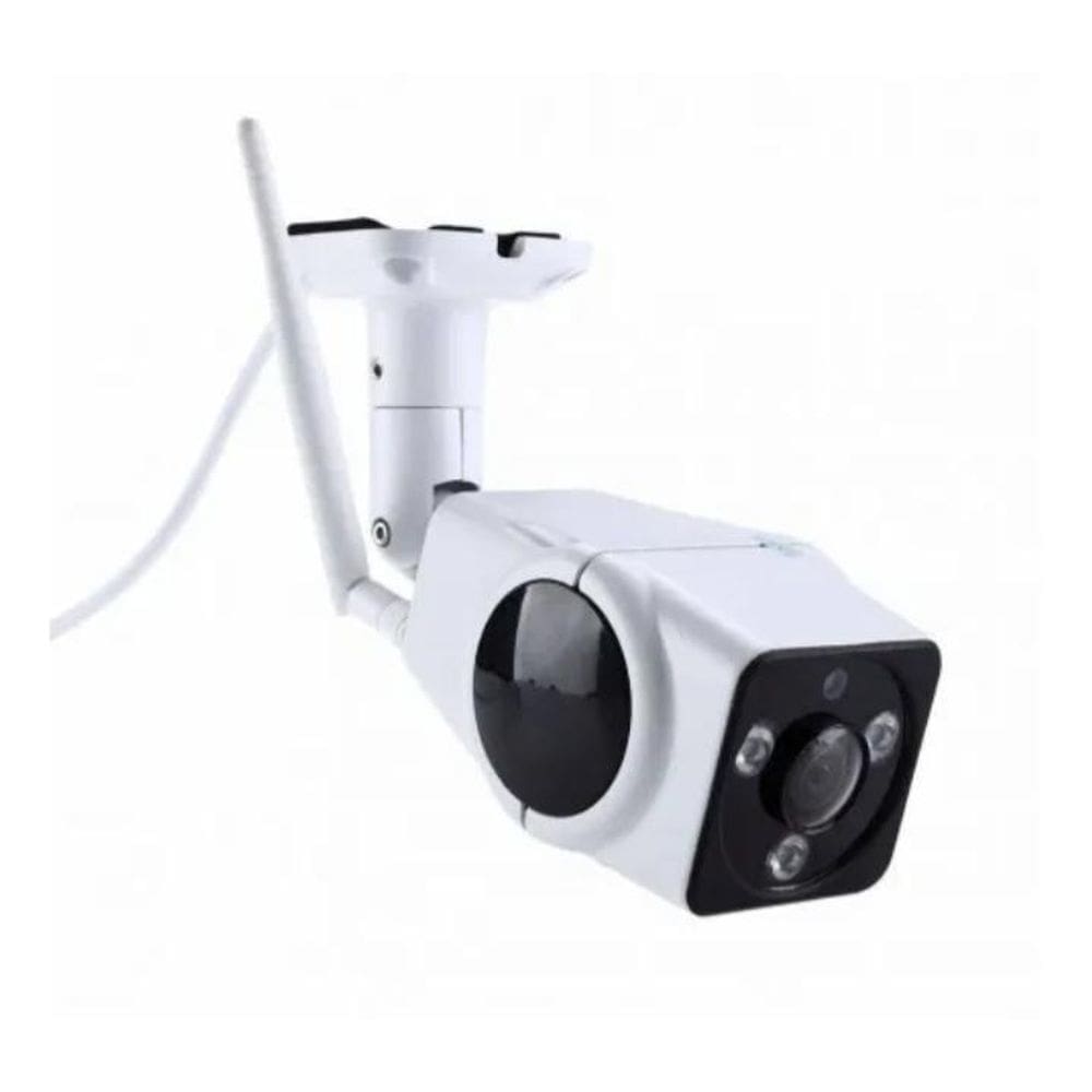 Camera Ip Wifi 180° Full Hd Prova D`Água Áudio Visão Noturna