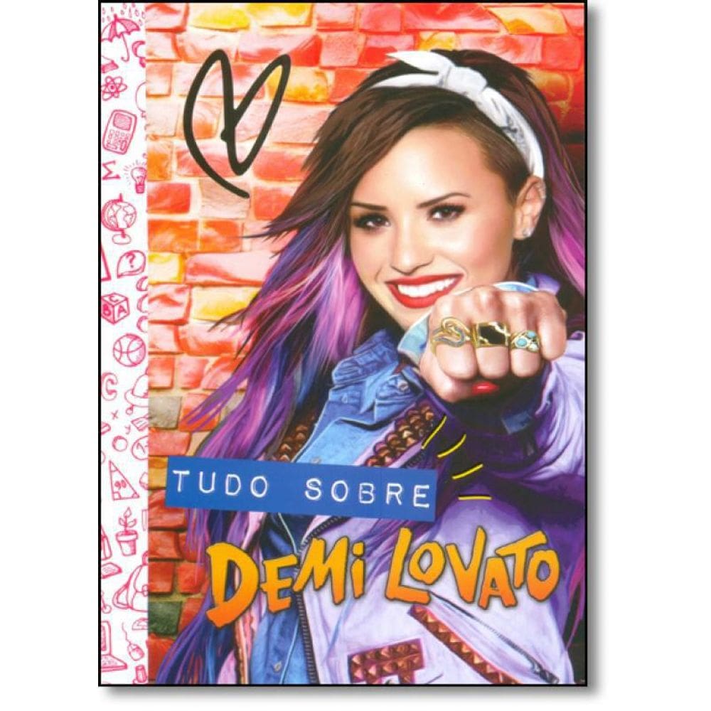Livro Tudo Sobre Demi Lovato