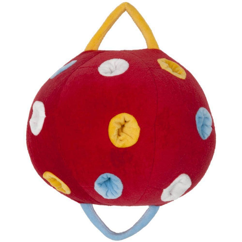 Bola Interativa Dedinho Antialérgico Colorido 19Cm