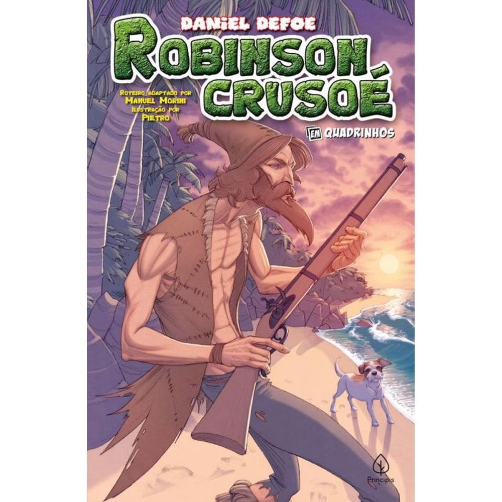 Livro Robinson Crusoé