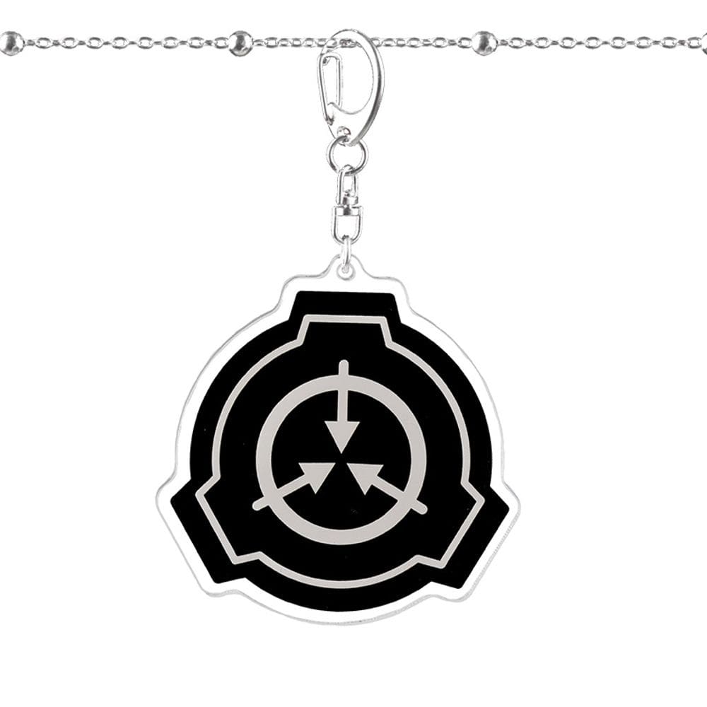 Chaveiro acrílico SCP Foundation Supernatural Logo