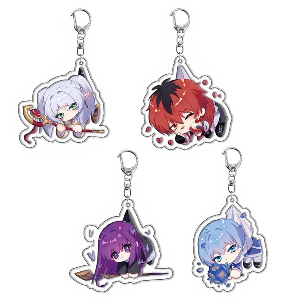 Chaveiro Furiae`s Funeral Acrylic Chibi Characters