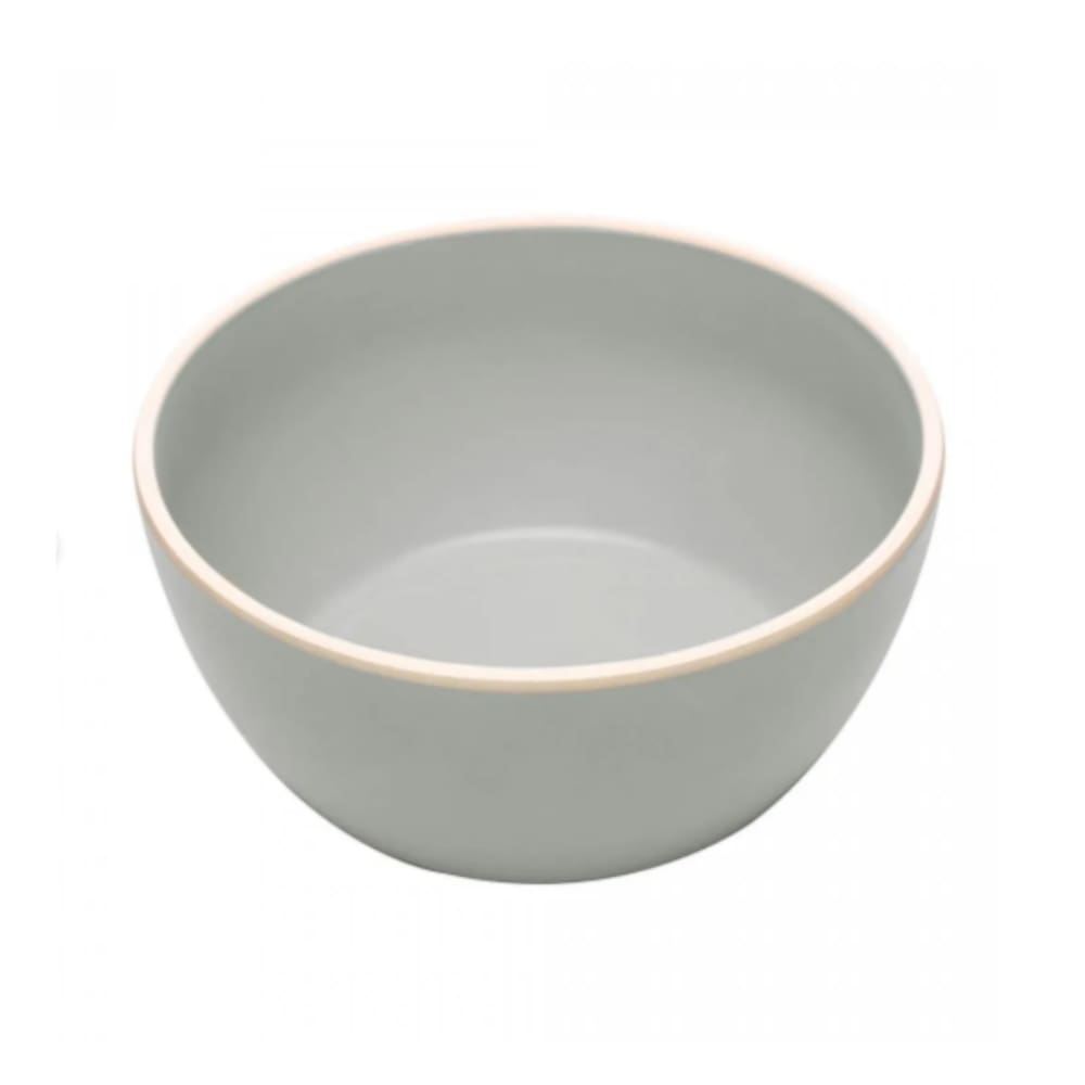 Tigela Para Sopas E Cereais Bowl Cumbuca Pote 800ml 3 Unidades Cinza Claro