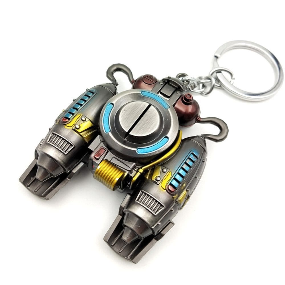 Modelo de Jetpack noturno Keychain Fortress Battle Royale