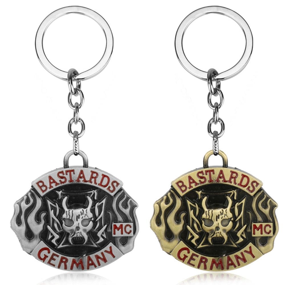 Chaveiro Bastards Germany Chaveiro Vintage Skull Metal