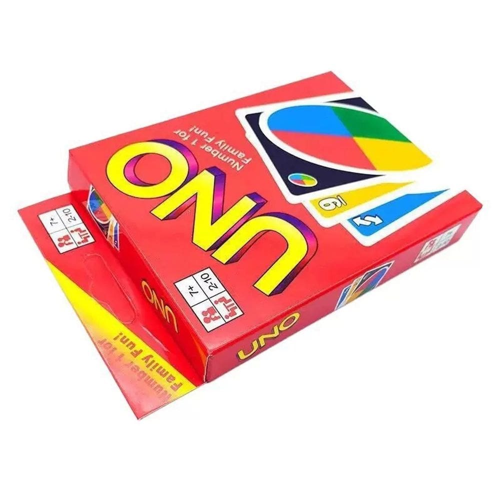 Jogo de cartas UNO Classic Family Party Game para crianças e adultos