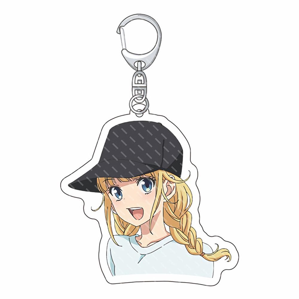 Chaveiro Chaveiro de personagens de anime em acrílico Ya Boy Kongming