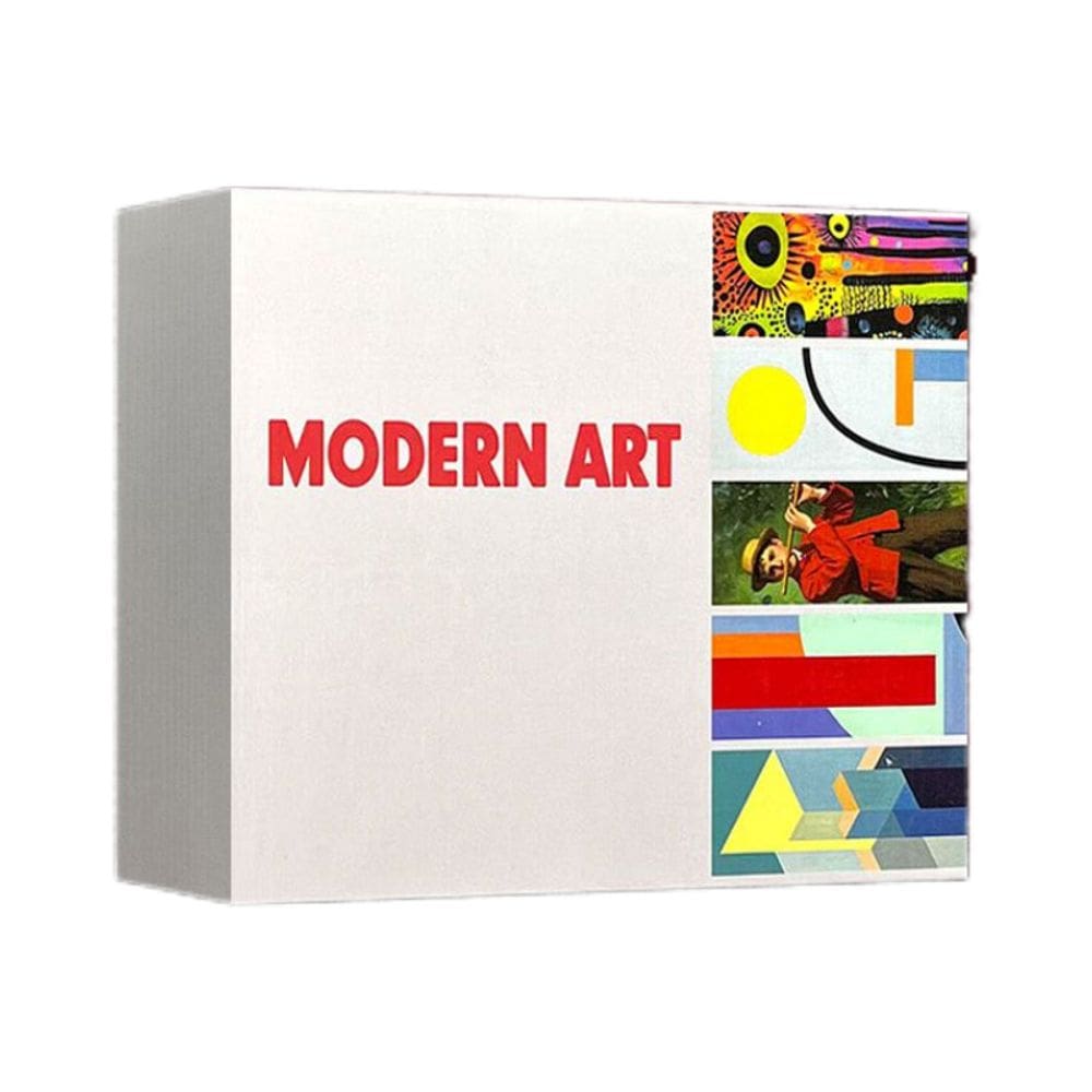 Leilão de estratégia de arte moderna de jogo de tabuleiro para 3-5 jogadores